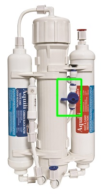 Aquili Osmoseur NPS 190 L/J avec valve : anti No3 - Po4 - SiO2